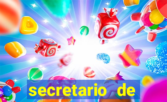 secretario de esporte salario